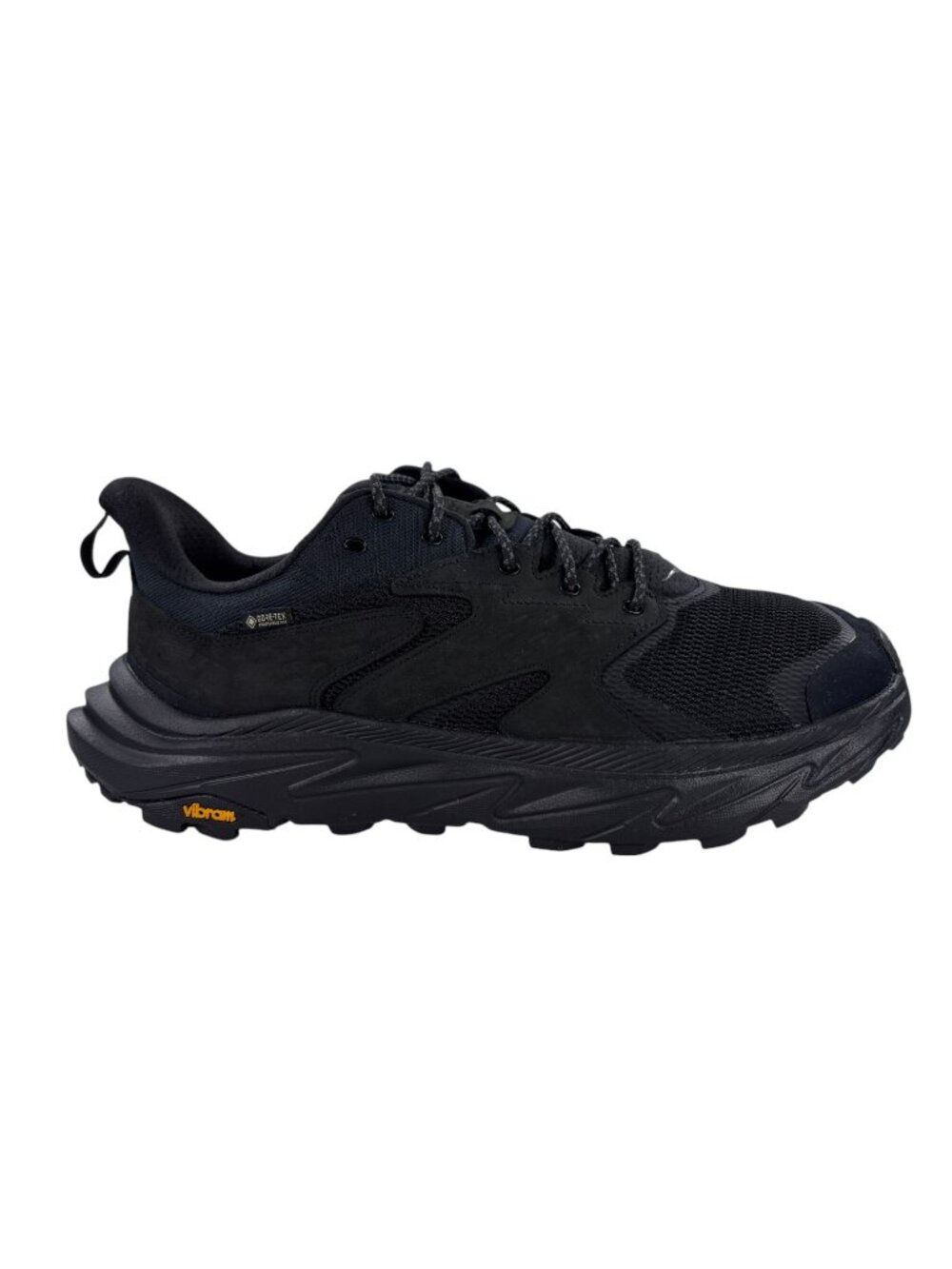 Hoka One One Anacapa 2 Low GTX Hiking Shoes Mens Size 13 EE WIDE Black/Black - Picture 2 of 11